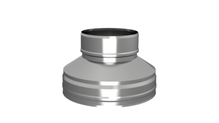 Переходник ф 160х110, AISI 439/0,5мм, h=180мм